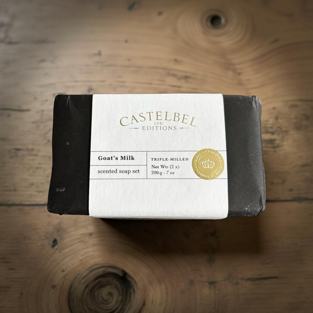 CASTELBEL LTD EDITIONS GOAT’S MILK SCENTED SOAP